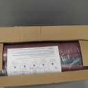 IPYNBAP Chair Cushions for Dining Chairs Set of 4, Red Kitchen Chair Cushions, Chair Pads with Ties and Non Slip Backing, Christmas Room Decor, Tufted Memory Foam Seat Cushion 4 Pack, 15.5"x15.5"x4"