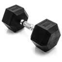 CAP Barbell Coated Hex Dumbbell Weight - Single | 30LBS
