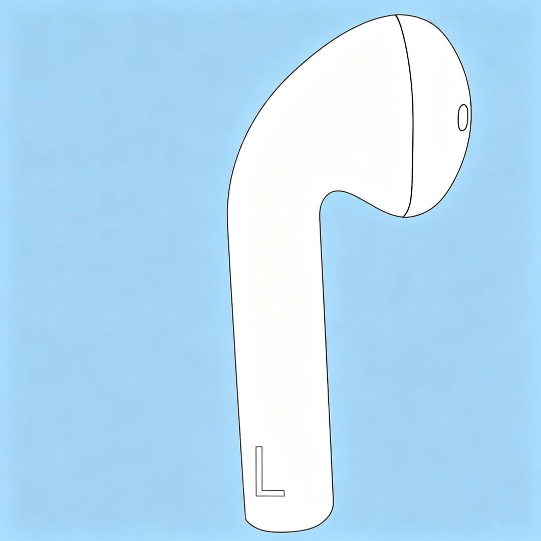 Single Earbuds Pods 2 A2031 Replacement Left Earbud Only, Bluetooth Wireless Single Ear Replacement, Compatible with Pods 2nd Generation, L A2031