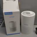 Air Purifiers for Bedroom, FULMINARE H13 True HEPA Air Filter, Quiet Air Cleaner With Night Light, Portable Small Air Purifier for Home, Office, Living Room (White)