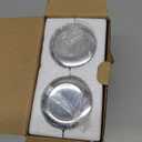 Home EC Premium Stainless Steel Sea Salt and Pepper Grinder Set of 2 - Adjustable Ceramic - Tall Glass Salt and Pepper Shakers - Kitchen Spice Mill W/Funnel & EBook