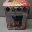 Homecraft 3-Quart Iced Coffee and Tea Maker with Filter Basket, Flavor Enhancer, Adjustable Brew Strength, Black