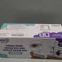 Power Strip Cover and Outlet Cover Box - Effectively Baby Proofs Power Strip on Floor or Wall, Protects Small Hands & Fingers, Cover Box and Outlet Cover Box (White-Bundle)