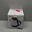 Chefman 1.7-Liter Electric Tea Kettle w/ Borosilicate Glass and Automatic Shutoff - Black