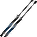 ARANA SE160P20 16 inch 20 Lbs (89 N) Gas Struts Spring Shocks 16 inch 8223QU Lift Support for Camper Shell Window Tool Box Lid Leer Truck Topper Truck Cap, Pack of 2 