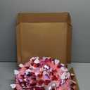 Valentines Tree 5 Ft Pop Up Pink Valentines Day Decorations 3 Color Sequin Tinsel Christmas Tree with Heart Ornaments for Indoor Valentine Decor Home Outdoor Office