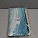 Bathroom Rug Absorbent Bath Rug, Summer Beach Blue Ocean Kitchen Doormat Non-Slip Diatomaceous Earth Bath Mat, Seaside Waves Water Ripple Quick Dry Shower Mat Bath Rugs 16x24in