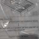 Queen Upholstered LED Bed Frame with 2 Storage Drawers and Adjustable Chic Double Wavy Headboard, Velvet Prince Platform Bed with Charing Station, Solid Wood Slats Support, No Box Spring Needed, Grey