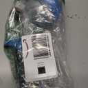 RESTMO Garden Hose Nozzle, Heavy Duty Metal Water Hose Nozzle with 7 Adjustable Spray Patterns, High Pressure Hand Sprayer with Flow Control, Best for Watering Plant & Lawn, Washing Car & Pet, Blue