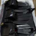 Tektend Tail Light Assembly Compatible with 2007-2013 Chevy Silverado 1500 2500HD 3500HD Pickup Truck Taillights Factory Style Rear Brake Lamps OE Replacement, Driver Side