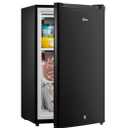 Midea MRU03M2ABB Upright Freezer, 3.0 Cubic Feet Mini Freezer, For Kitchen Apartment Office Basement or Dormitory, Black