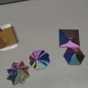 3D Printed Fidget Toy, Fractal Hexagon Design, Rotational Spiral, Sensory Stress Relief Toy