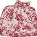 Thomasville At Home Nadine Chair Pad with Ties (Indoor) with Ties, Indoor, Polyester Fiber Fill, Cotton Cover, 17x14, Made in USA, Kitchen/Dining, (1)
