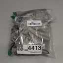 Amazon Essentials 2-Piece Packing Cubes Travel Accessories Set, Space-Saving Luggage Organizer with Double Zipper, Mesh Top, Small, Gray