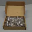 20 Pack 10 Pairs 1/2 inch Overlay Soft Close Hinges for Kitchen Cabinet Hinges Satin Nickel Hidden Hinges Stainless Steel Concealed Hinge self Closing