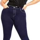 City Chic womens Avenue Plus Size Jean Exemplar (Ink Blue, M)