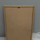 JLTULT Framed Enchanted Forest Firefly Canvas Wall Art, Dark Twilight Landscape Wall Decor, Rustic Botanical Nature Tree Art Prints for Bedroom Living Room Office Decoration 16x24 inch Easy to Hang