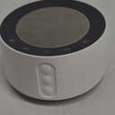 BGOVERSS White Noise Sound Machine with 20 Soothing Sounds, 10 Colors Night Light Sleep Machines Home Office Travel, 5 Timers and Memory Feature Sound Machine for Nursery Baby Kids Adults (White)