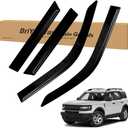 Vent Shades Rain Guards for Ford Bronco Sport 2021 2022 2023 2024 Accessories, for Ford Bronco Sport Window Deflectors Window Visors