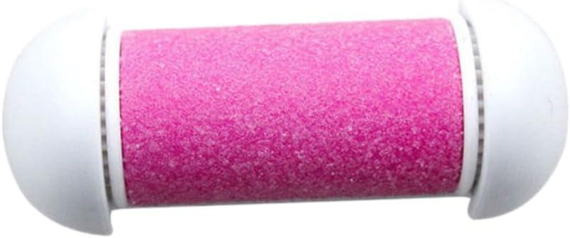 IMIKEYA 10pcs Replacement Roller Heads for - Compatible with Ped Egg Power - Dead Skin Remover Rollers in Pink for At Home Pedicures