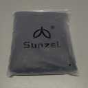 Sunzel Wide Leg Yoga Pants for Women, High Waisted Tummy Control, Soft Stretch, 32" Inseam (Black, XS)