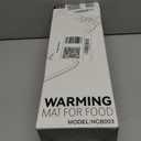 Warming Mat for Food  Full Surface Rapid Heating, Rollable & Portable Food Warmer Mat with 6 Temperature Settings and 14 Hours Adjustable Timer, Silicone Heating Mat for Party Buffet (GreenXXL)