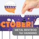 SUNEE Wall Calendar 2026 Large 22.75"x15.5", 21 Month from October 2025 to June 2027, Vertical Extra Large Monthly Calendar 2026 for Wall, Cute