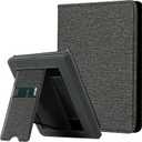 CoBak Case with Stand for 6.8 inch E-Book Reader -Cover with Auto Sleep Wake,Card Slot,Hand Strap Feature - Fits 11th Generationnot Compatible with Meebook/KoBo (Gray)