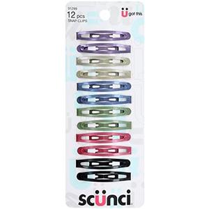Scunci 12 Pcs Snap Clips