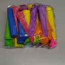 Lallisa 30 Pcs Ice Cream Molds Silicone Ice Lolly Mold Color Reusable Ice Lolly Mold with Lid Silicone DIY Homemade Ice Cream Maker Molds for Kids Adult Yogurt Freezer Summer Party