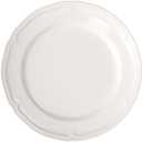 Villeroy & Boch Manoir Collection Dinner Plate, Premium Porcelain, Made in Germany, 10.5 in Diameter, Rich, Creamy White