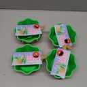 Ceramic Ice Bowl Wispoon, Plastic, Pack of 4