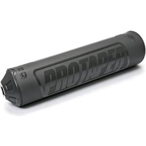 Motorcycle Handlebar Pad Universal Powerspor Long Round Chest Sponge Pad for ATVs Dirt Pit Bike Compatible with Motorcross UTV (Black Grey)