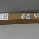 LazBlinds No-Drill Cordless Roman Shade - Light Filtering Natural Wood, Easy Install Bamboo Blind for Windows 29" W x 48" H, Malay Umber