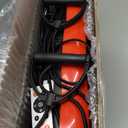 Vibration Plate Exercise Machine, Health & Fitness Full Body Vibration Platform, Portable Vibration Plate Platform for Weight Loss Home Fitness, Lymphatic Drainage, w/Resistance Bands+Remote (Red)