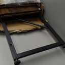 Shintenchi 5 Tiers Bookshelf, Classically Tall Bookcase Shelf, Industrial Book Rack, Modern Book Holder in Bedroom/Living Room/Home/Office, Storage Rack Shelves for Books/Movies-Rustic Brown