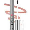 Erinde Lip Liner Peel Off Lip Stain, Long Wear Tattoo Lip Liner with Tweezer, Matte Peel Off Lipliner Stain, Long Lasting, Waterproof, Transfer-proof, Easy to Use & Natural Finish, Rose Pink