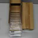 KISLANE 16 Display Case Compatible with Toy Cars, Matchbox Cars, Transparent Acrylic Display Case