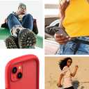 iFace Reflection Designed for iPhone 13 Pro Max (6.7")  Cute Shockproof Hybrid [9H Tempered Glass + Bumper] Wireless Charging Compatible Clear Case - Beige