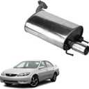 Wensdy 53602 17430 Rear Exhaust Muffler compatible with 2002-2006 Toyota Camry 2.4L TC01