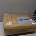 Bedsure Fluffy Duvet Cover Set - Ultra Soft Plush Shaggy Comforter Cover Queen Size, Warm Flannel Fleece Bed Sets for Winter, 3 Pieces (Striped Pattern, Linen) (Queen (90" x 90"))