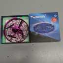 Hand Operated Small Drone Indoors&Outdoor,Mini Drone For Kids,Colorful Stunts Flying Ball Toy,Stem Toys for Children,Birthday And Christmas Gift For 6 7 8 9 10 11 12+ Year Old Boys Or GirlsPink (Purple)