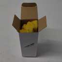 Couch Pillow Covers 20x20 Yellow: 2 Pack Cozy Soft Velvet Square Throw Pillow Cases for Farmhouse Home Decor