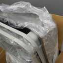 FURTIME 2 Pack Stainless Steel Cat Litter Box with Lid, Metal Kitty Litter Box for Small Cats, Kitten Litter Boxs with Non-Sticky, Anti-Leakage, Easy to Clean, 17"x13"x8.4" (Small) (Silver)