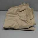 jinchan Velvet Curtain for Living Room, Thermal Insulated Luxury Drape for Bedroom 108 Inch Long, Stylish Privacy Curtain Room Darkening Extra Long Window Treatment Rod Pocket 1 Panel, Latte