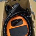 Steam Cleaner for Home & Car, 15s Fast Heat Handheld Steamer for Cleaning, 1.6L Large Tank, 3-Level Steam Control with 16-Piece Accessories Kit for Floors, Couches, Tiles, Grout, Dirt, and Grease (Orange)