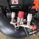 14 Gallon Ultra Quiet Air Compressor with Two Quick Couplers, 2HP 8.75 CFM, Max 115 PSI Pressure Oil-Free Air Compressor Tank, 70dB Quiet Compressor for Auto Repair, Tire Inflation