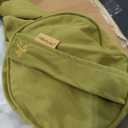 Ailuteie Bolster Pillow for Bed – Long Round Body Pillow for Adults, Cuddle Pillow for Sleeping, Full-Length Support, 59.05 x 7.87 Inches, Olive Green