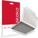skoko Invisible Matte Full Body Skin for MacBook Air 15 M5 M4 2026 2025 2024 2023 M3 M2 Premium TPU Anti Scratch Protective Film