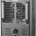 Shinic Space Heater,1500W Milkhouse Heater with Thermostat, Stay Cool Durable Metal Housing, Overheat protection, 3Prong Plug, TipOver Auto Shut Off, Utility Heater for Garage, Bedroom, Greenhouse